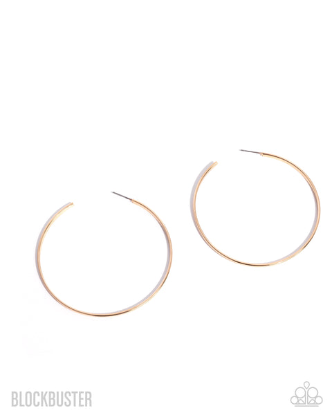 Basic Bombshell Gold Earring