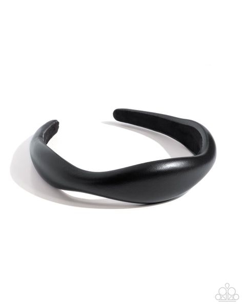 Exciting Eloquence Black Headband
