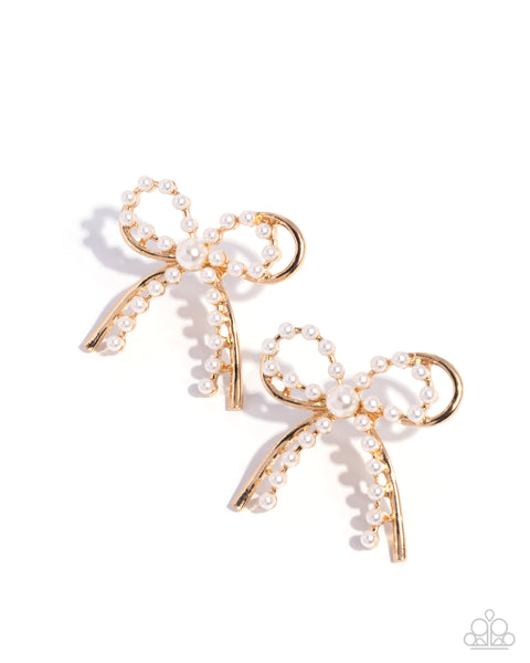 Girly Get Together Gold Earring