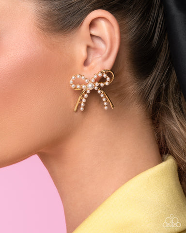Girly Get Together Gold Earring