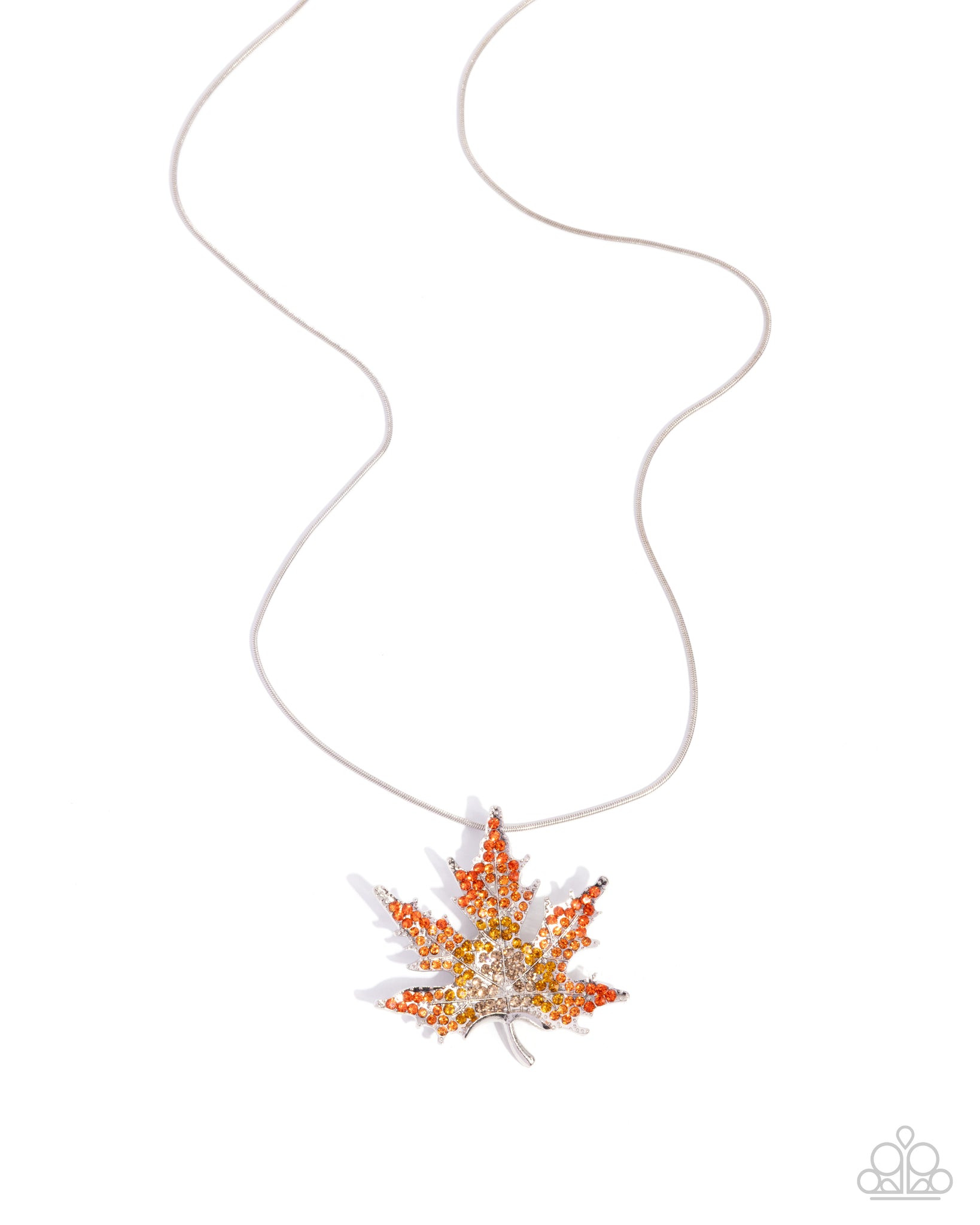 Maple Moment Orange Necklace