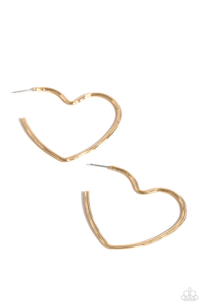 Summer Sweethearts - Gold Earrings