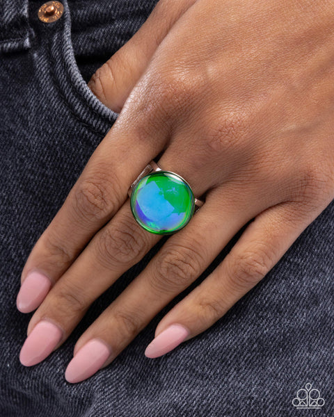 Colorful Cantata Green Ring