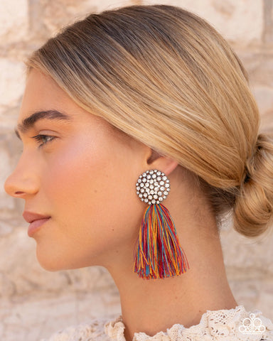 Yarn Yearbook Earring