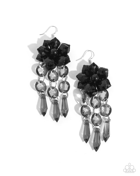 Hawaiian Hallmark - Black Earring