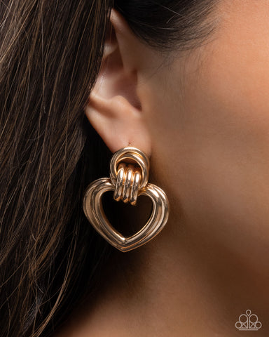 Constant Calm Gold Earring