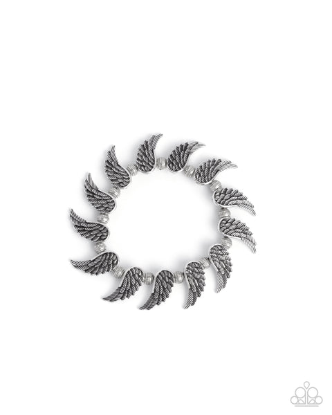 Angelic Ambiance Silver Bracelet