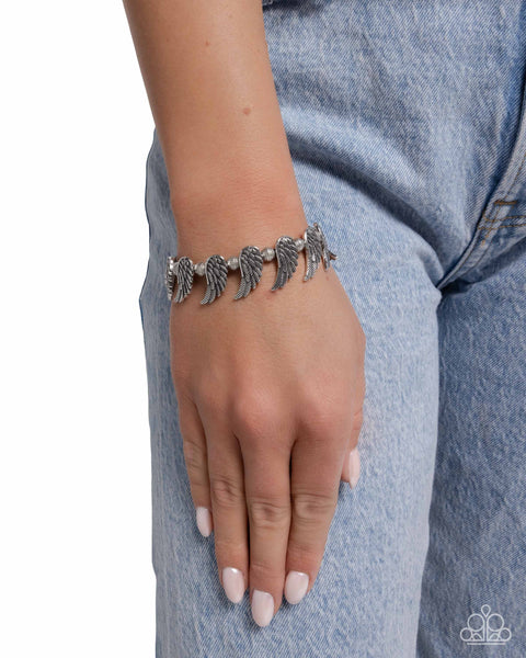 Angelic Ambiance Silver Bracelet
