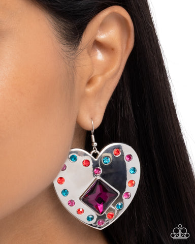 Lovely Lights Pink Earring