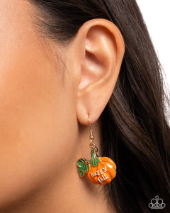 Autumn Affair Orange Earring