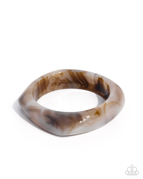 Marbled Mobility Brown Bracelet