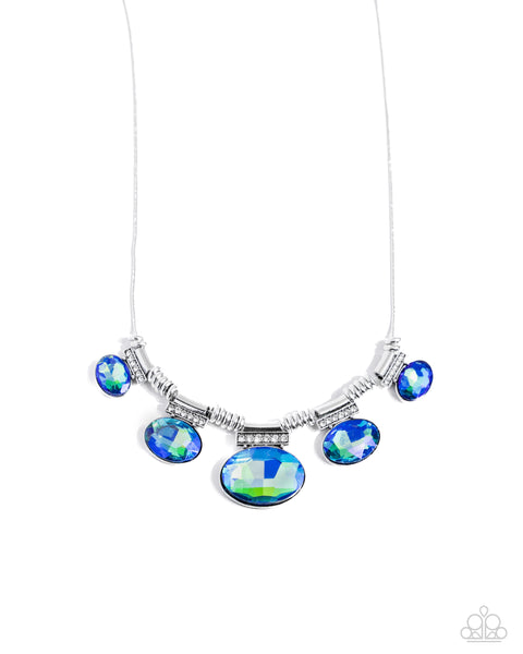 Socialite Status - Green Necklace