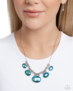 Socialite Status - Green Necklace