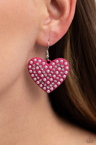 Romantic Reunion - Pink Earrings