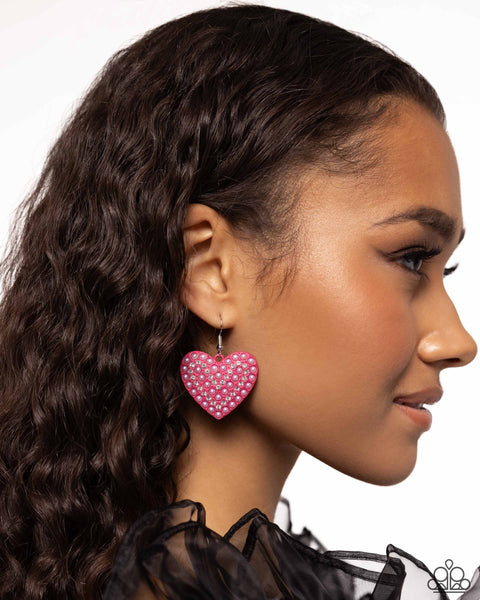 Romantic Reunion - Pink Earrings