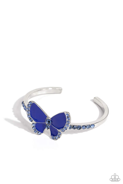 Particularly Painted - Blue Bracelet