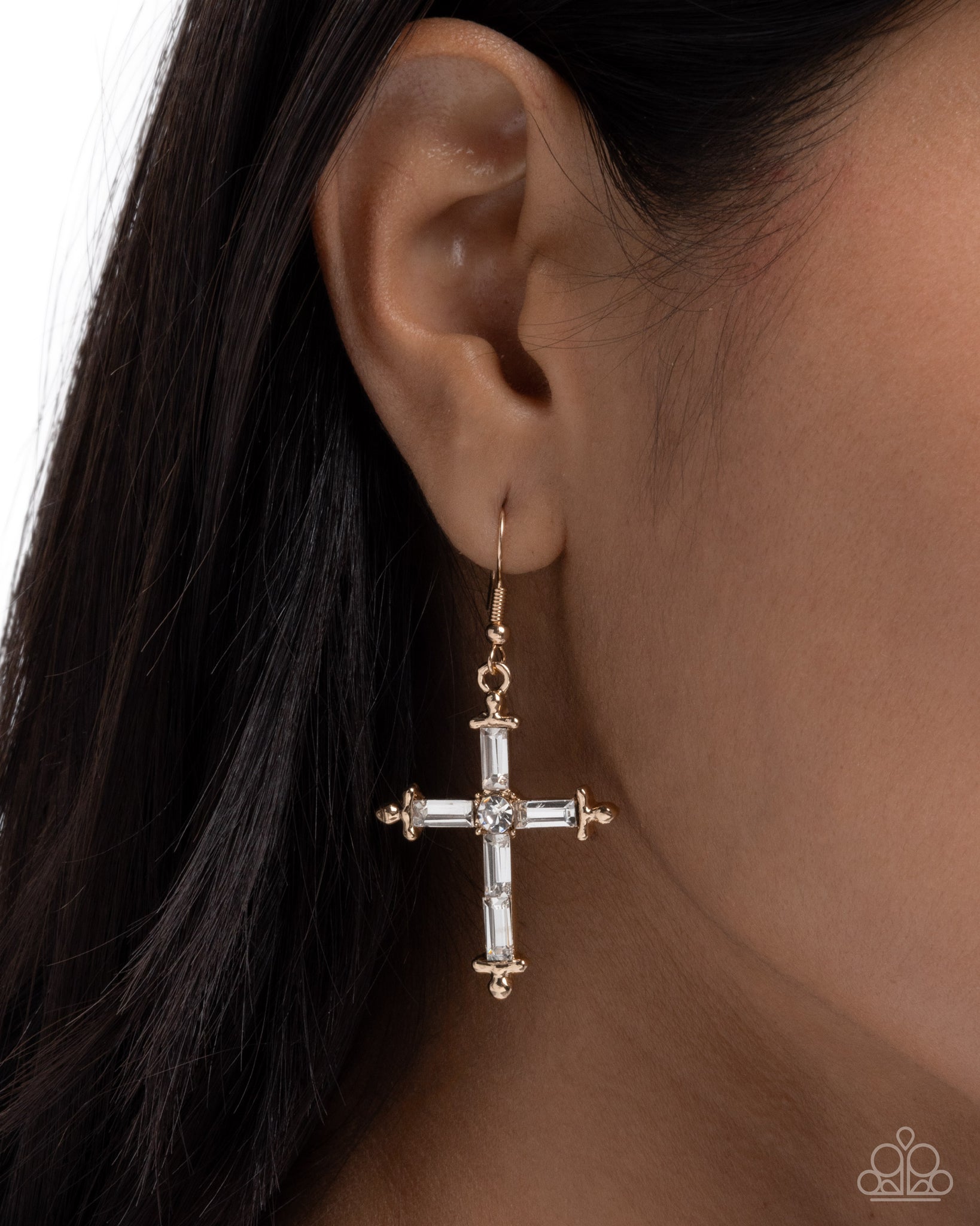 Heavenly Homage Gold  Earring