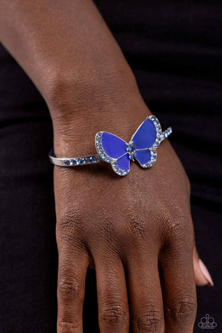 Particularly Painted - Blue Bracelet