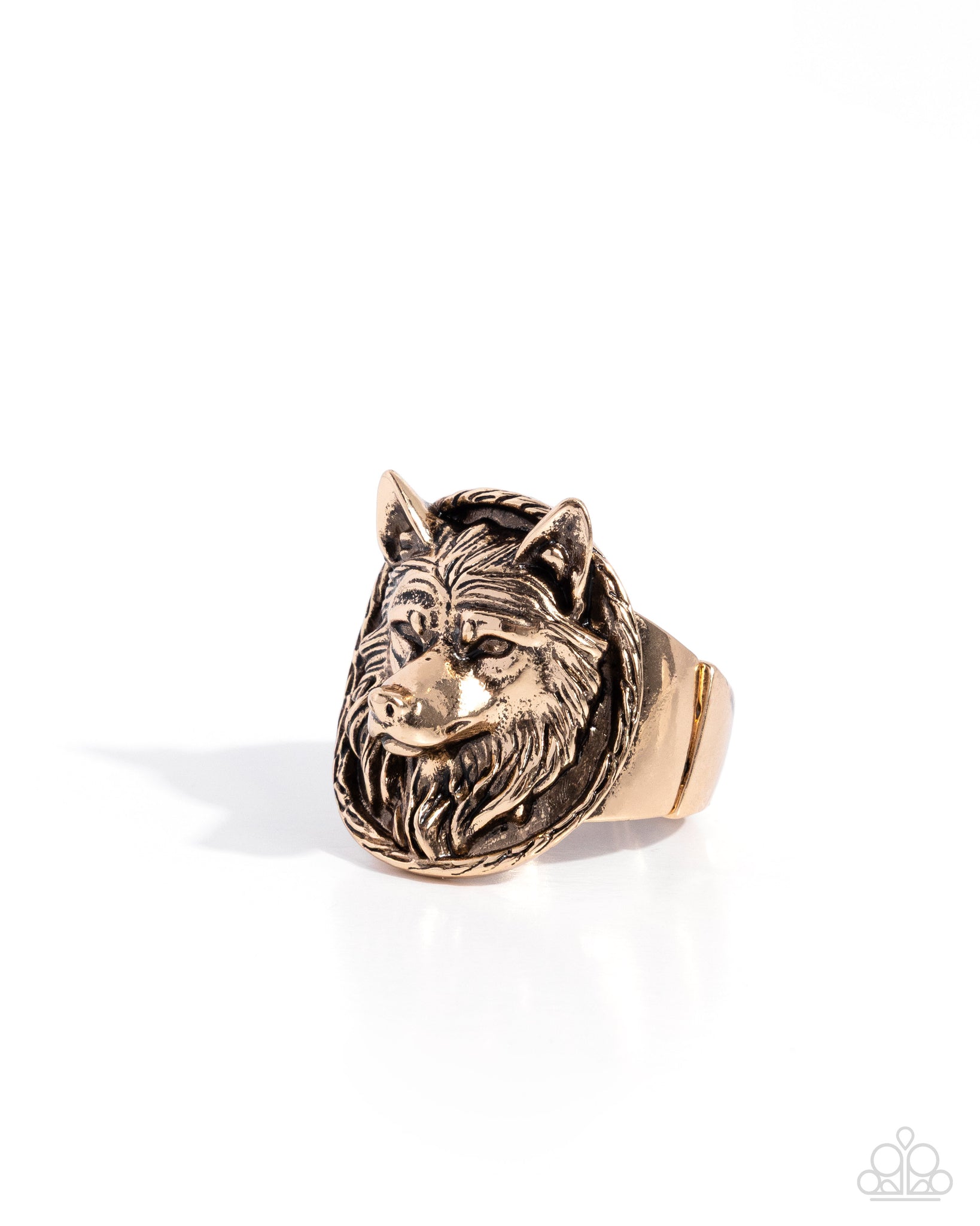 Audacious Alpha Gold Ring