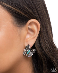 Hovering Harmony Blue Earring