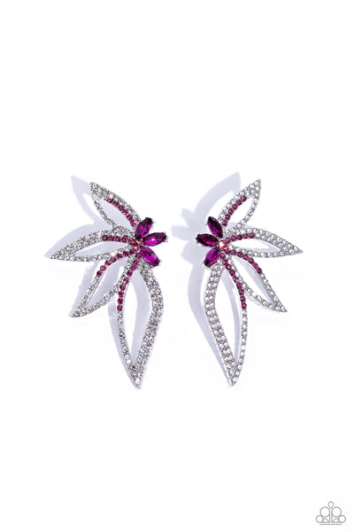 Twinkling Tulip - Pink Earring Life Of The Party Exclusive