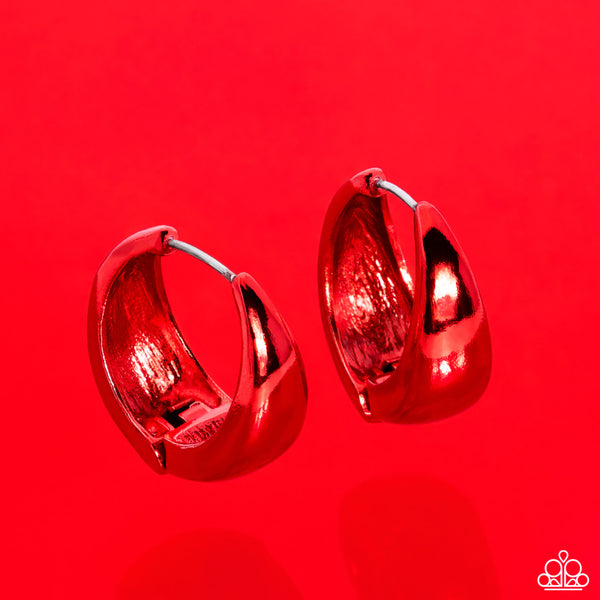 Colorful Curiosity - Red Earrings