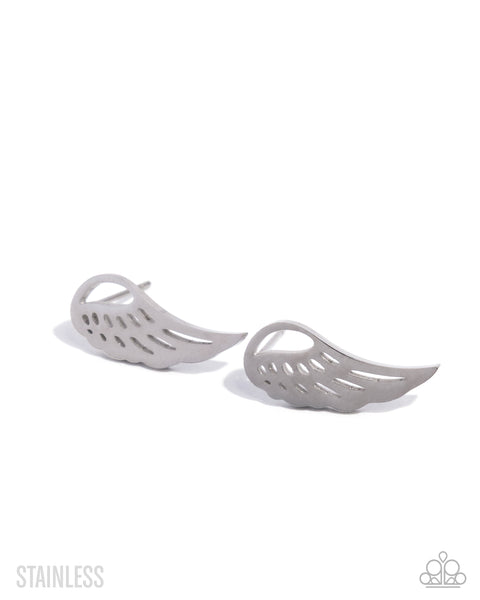 Angelic Advance Stainless Steel Earrings