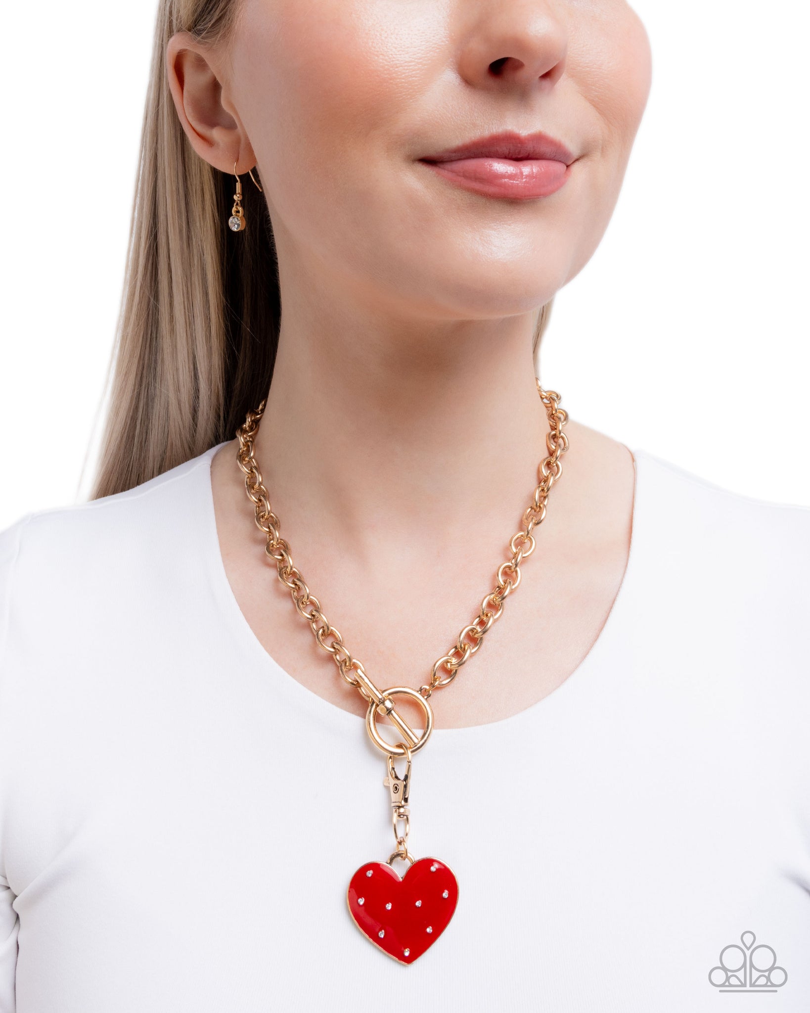 Romantic Range Red Necklace