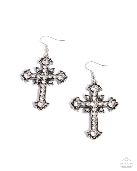 Heavenly Hosts white Earrings