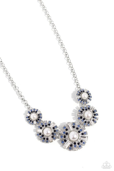 Gatsby Gallery Blue Necklace