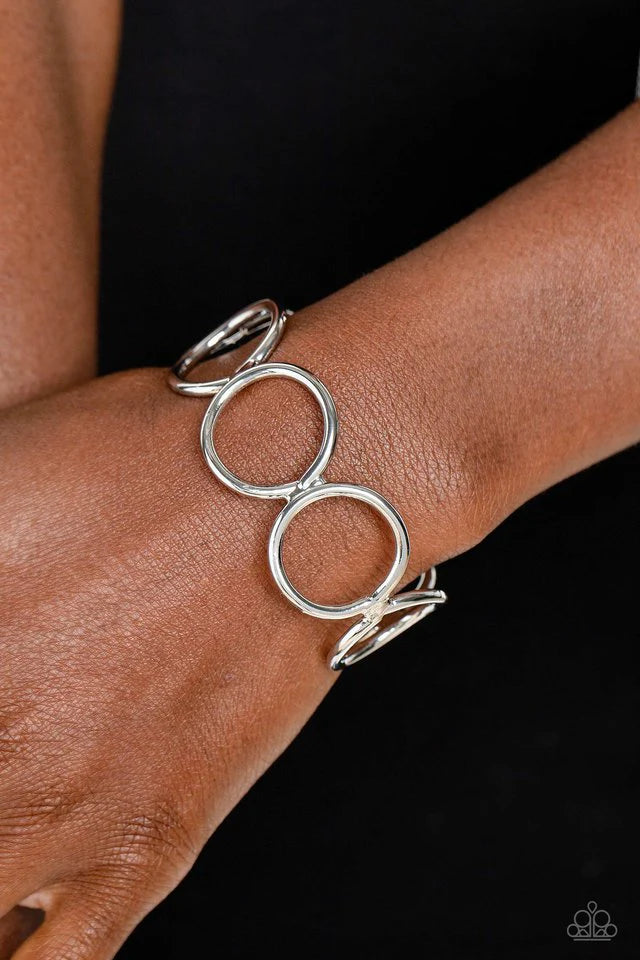 Socialite Sheen Silver Bracelet