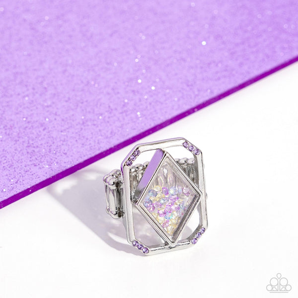 Diamond in the STUFF - Purple Ring