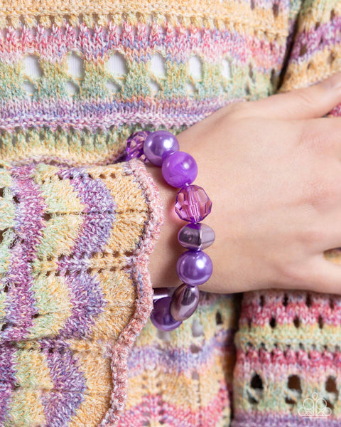 Plentiful Pigment - Purple Bracelet