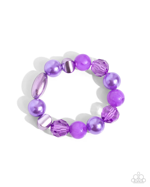 Plentiful Pigment - Purple Bracelet