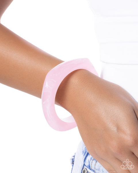 Marbled Mobility Pink Bracelet