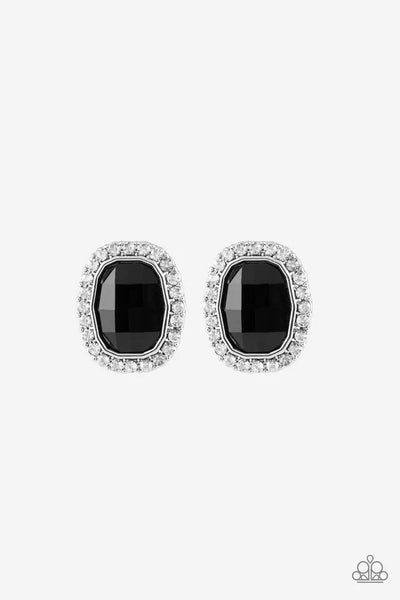 The Modern Monroe Black Post Earring