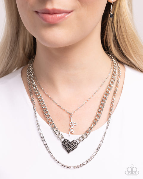 Luxurious Love - Black Necklace