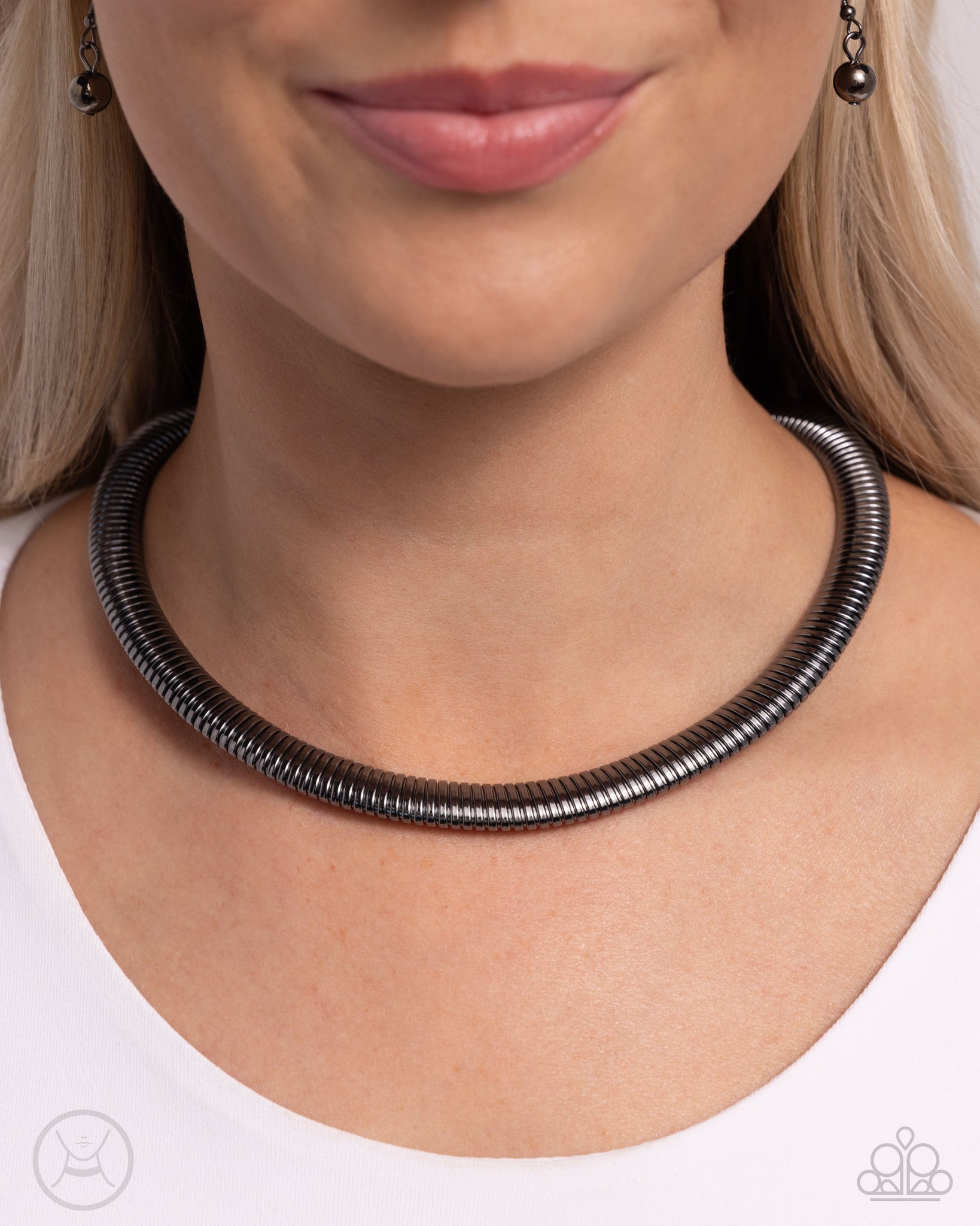 Choker Of The Century - Black Necklace