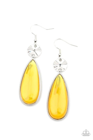 Jaw Dropping Yellow Earring