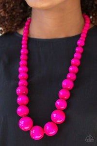 Effortlessly Everglades Pink Necklace