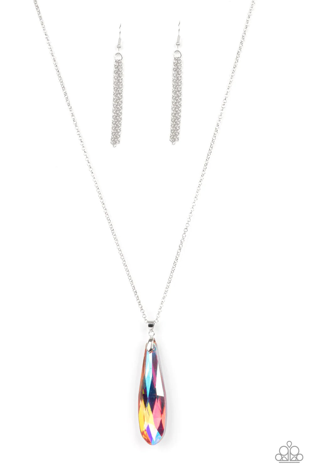 Rival Worthy Refinement Orange Necklace