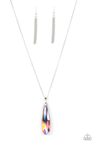 Rival Worthy Refinement Orange Necklace