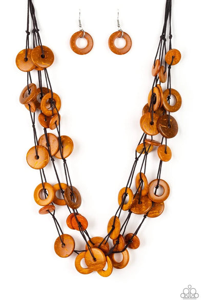 Wonderfully Walla Walla Orange Necklace