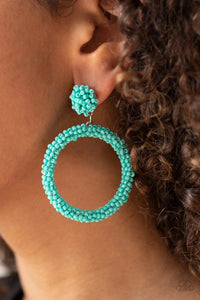 Be All You Can Bead Blue Earring