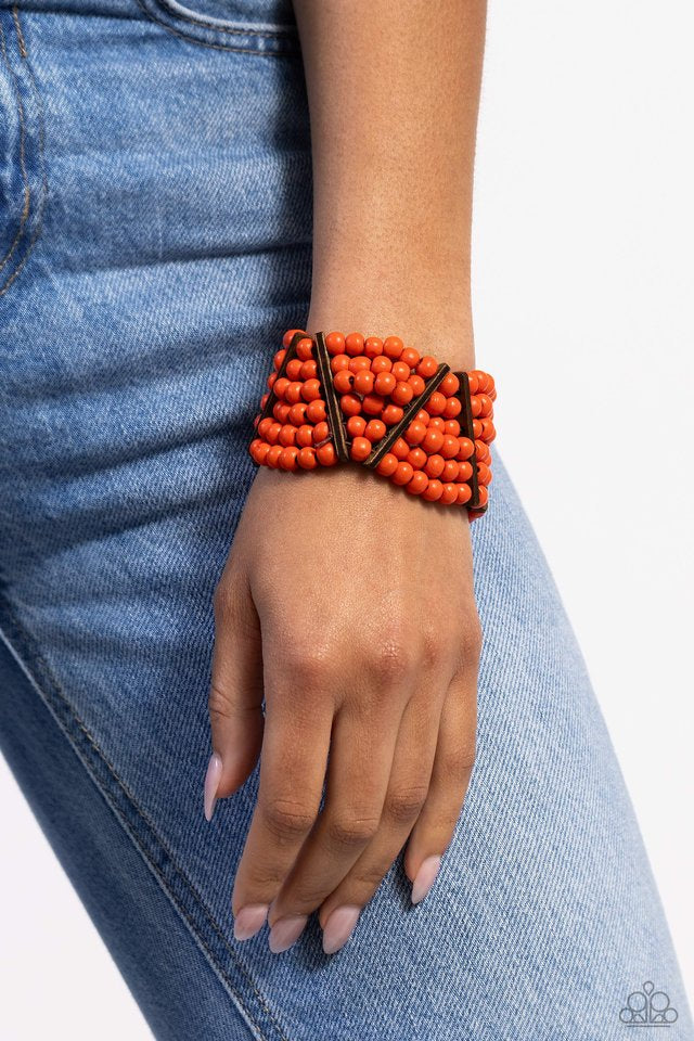 Way Off Tropic Orange Bracelet