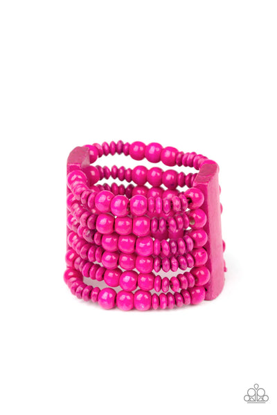 Don’t Stop BELIZE-ing - Pink Bracelet