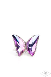 Fluorescent Flutter - Purple Ring