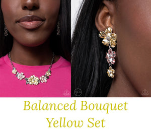 Balanced Bouquet Yellow Set