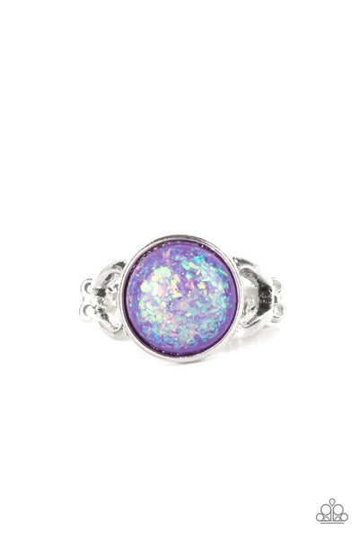 Glitter Grove Purple Ring