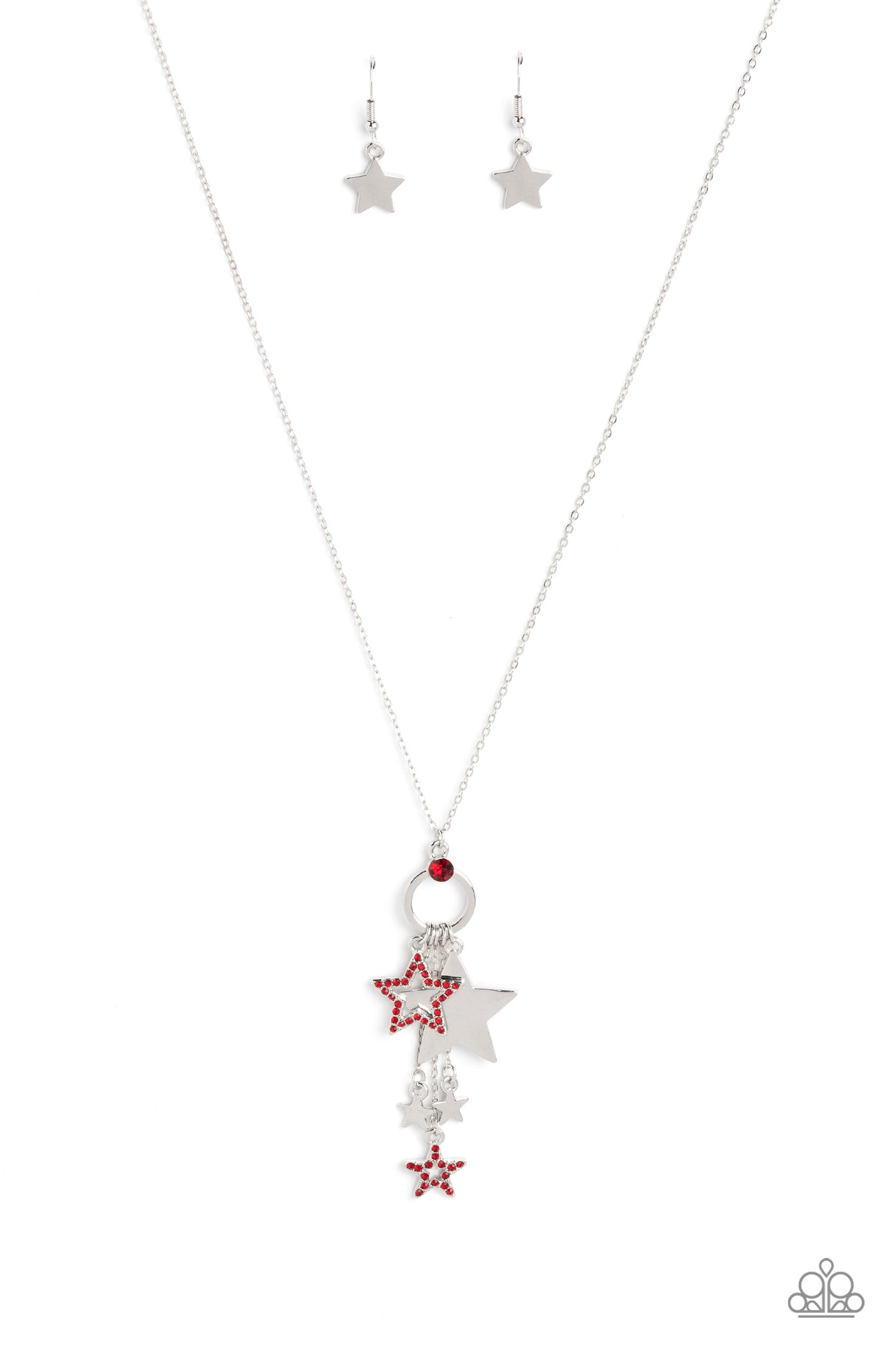 Starry Statutes - Red Necklace